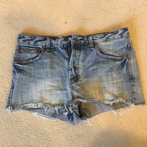 Free People Jean Shorts